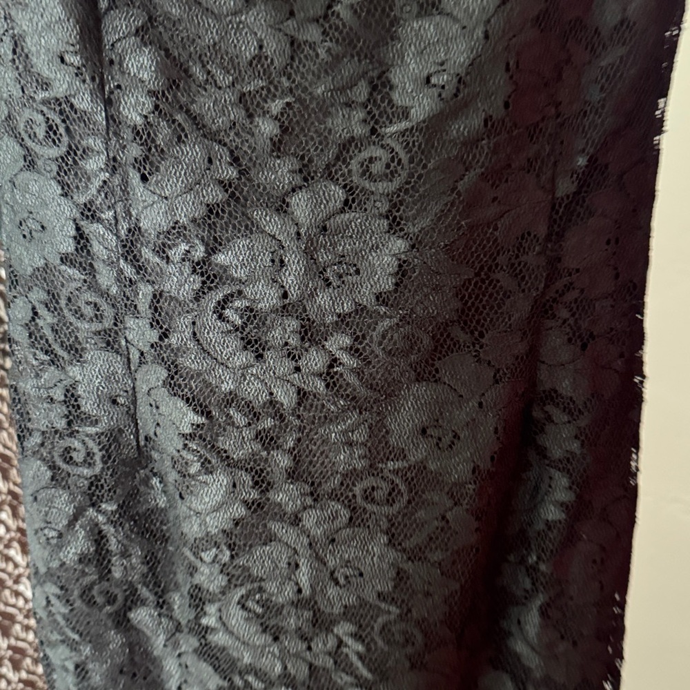 Black Lace Long Sleeve Dress NLY Trend - Picture 6 of 7